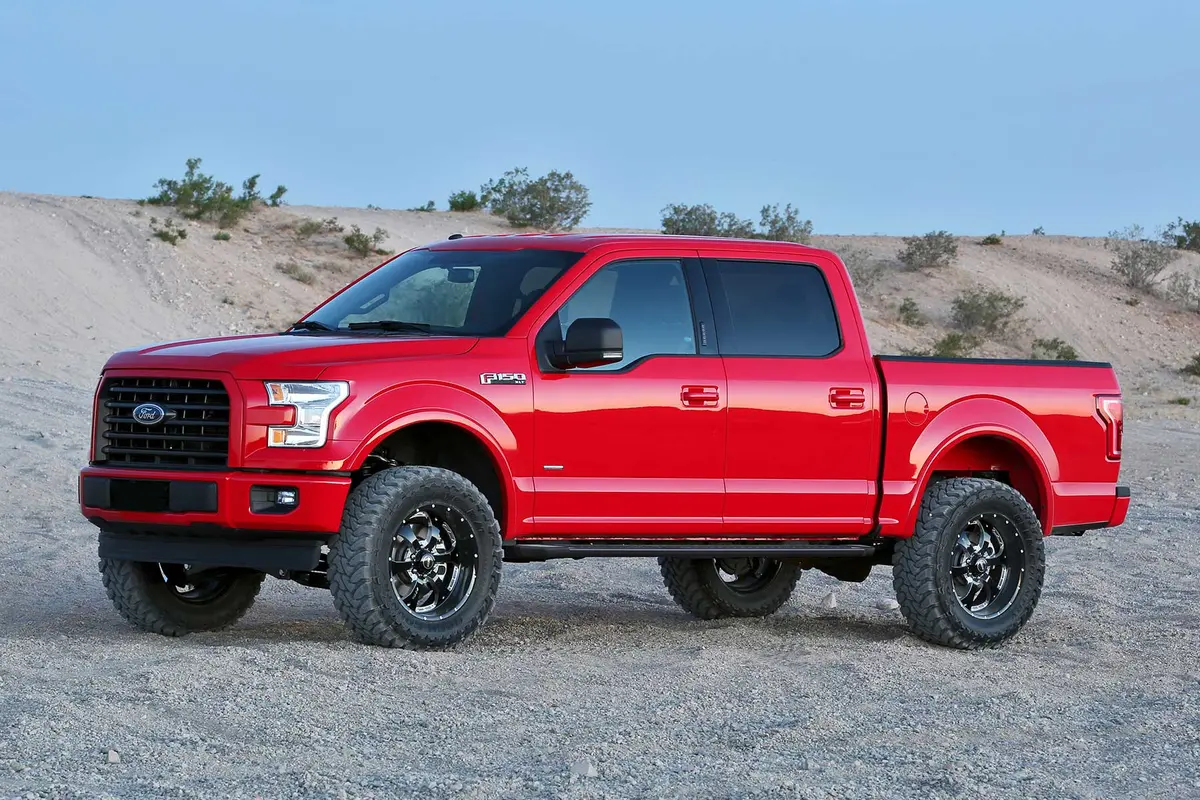 K2193dl - 4" Perf Sys W/ Dlss 2.5 C/O & Rr Dlss 2015-20 Ford F150 4Wd. 2