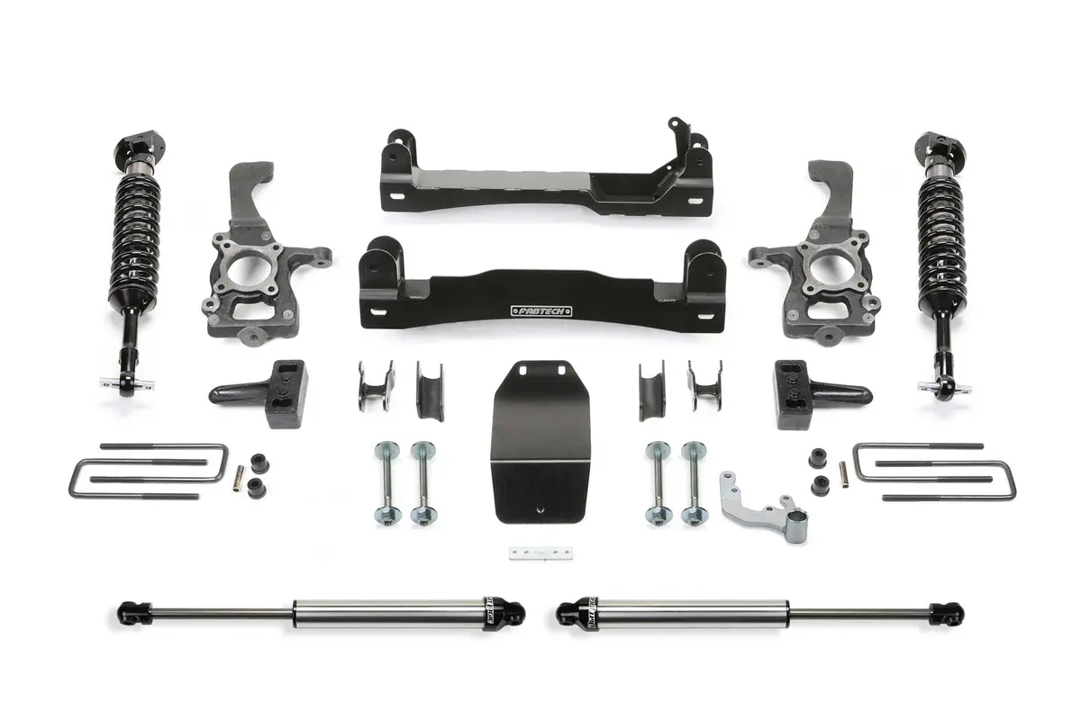 K2193dl - 4" Perf Sys W/ Dlss 2.5 C/O & Rr Dlss 2015-20 Ford F150 4Wd. 1