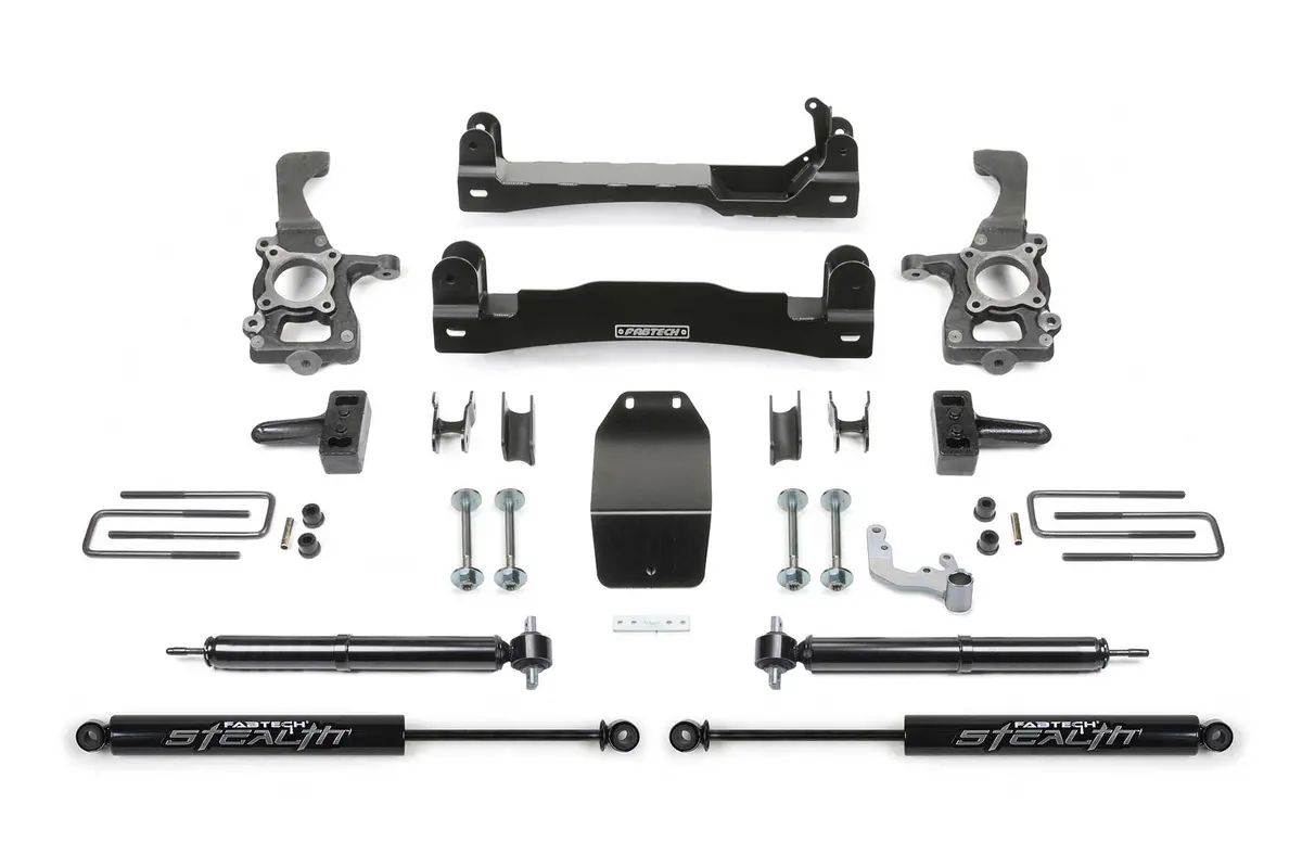 K2193m - 4" Basic Sys W/ Rr Stealth 2015-20 Ford F150 4Wd. 1