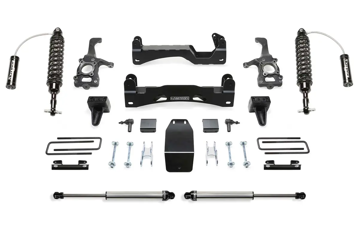 K2203dl - 6" Perf Sys W/Dlss 2.5 C/O Resi & Rr Dlss 2015-20 Ford F150 4Wd. 1