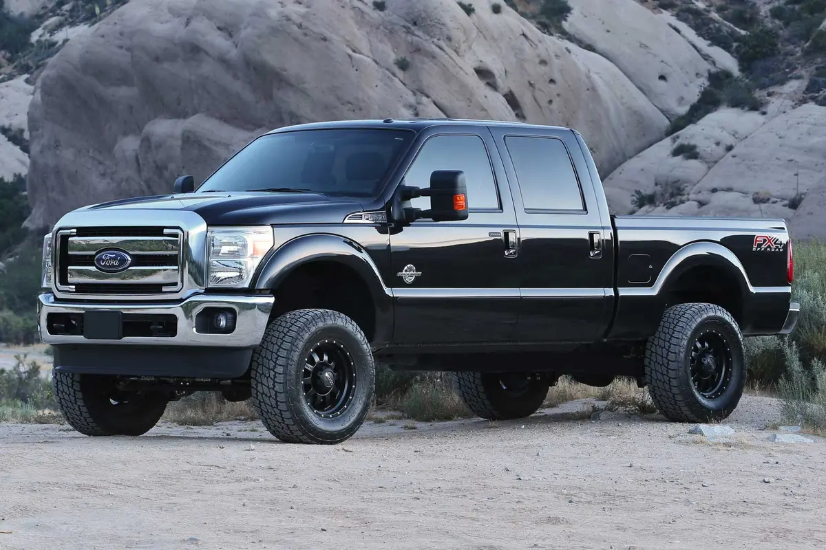 K2210 - 4" Basic Sys W/Perf Shks 2008-16 Ford F250/F350 4Wd. 2
