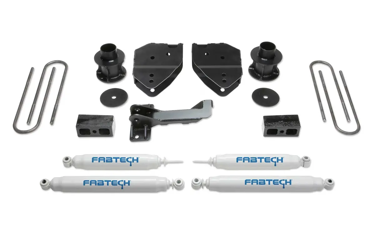 K2213  -  4" Budget Sys W/Perf Shks 17-21 Ford F250/F350 4Wd. 1