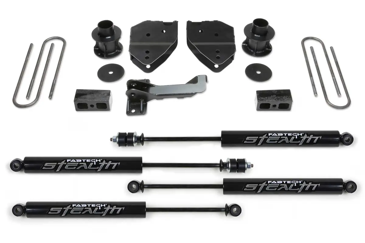 K2213m  -  4" Budget Sys W/Stealth 17-21 Ford F250/F350 4Wd. 1