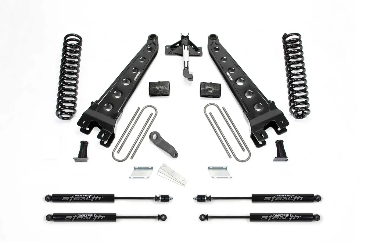 K2218m  -  6" Rad Arm Sys W/Coils & Stealth 17-21 Ford F250/F350 4Wd Diesel. 1