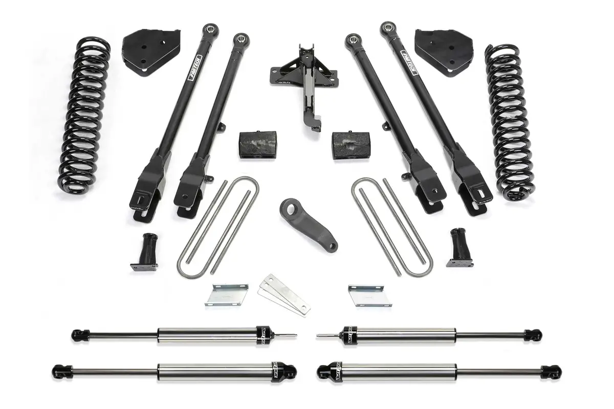 K2219dl  -  6" 4Link Sys W/Coils & Dlss Shks 17-21 Ford F250/F350 4Wd Diesel. 1