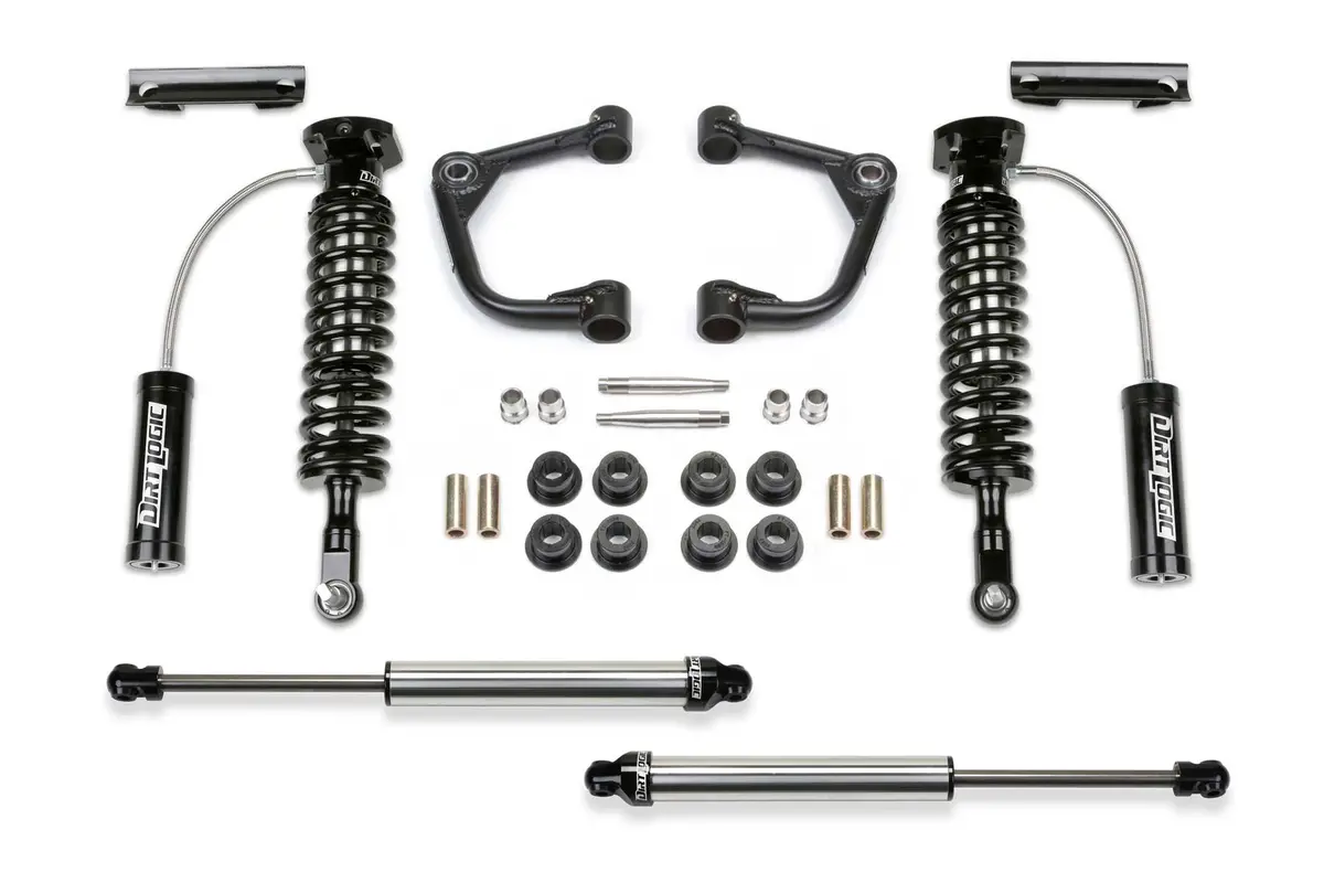 K2246dl - 2" Uniball Uca Sys W/ Dl 2.5 Resi & 2.25 15-20 Ford F150 4Wd. 1