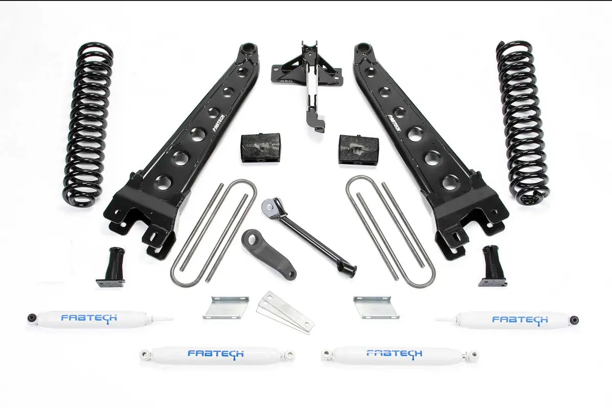 4" Rad Arm Sys W/Coils & Perf Shks 17-21 Ford F250/F350 4Wd Gas. 1