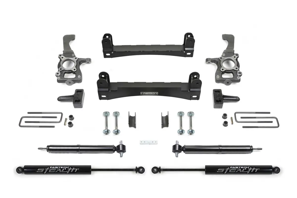 4" Basic Sys W/ Rr Stealth 2015-20 Ford F150 2Wd. 1