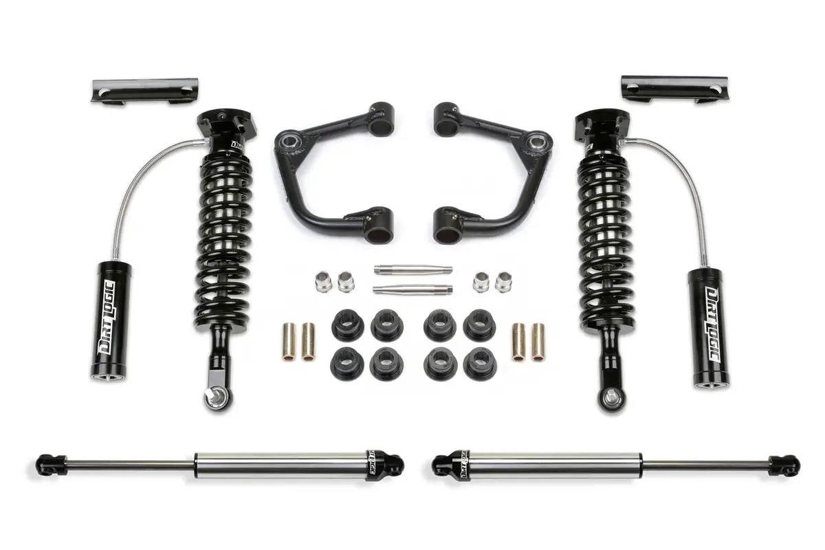 K2261dl  -  2" Uniball Uca Sys W/ Dl 2.5 Resi & 2.25 15-20 Ford F150 2Wd. 1