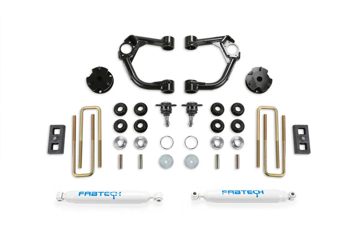 K2322  -  3.5" Bj Uca Sys W/ Perf Shks 2019-20 Ford Ranger 4Wd W/O Intrusion Beam Kit. 1