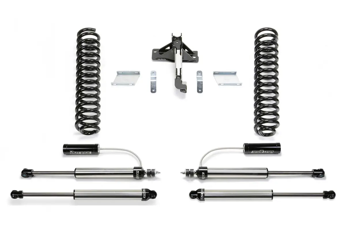 K2340dl  -  2.5" Budget Coil Kit W/Dl Resi 17-20 Ford F250/F350 4Wd Diesel. 1