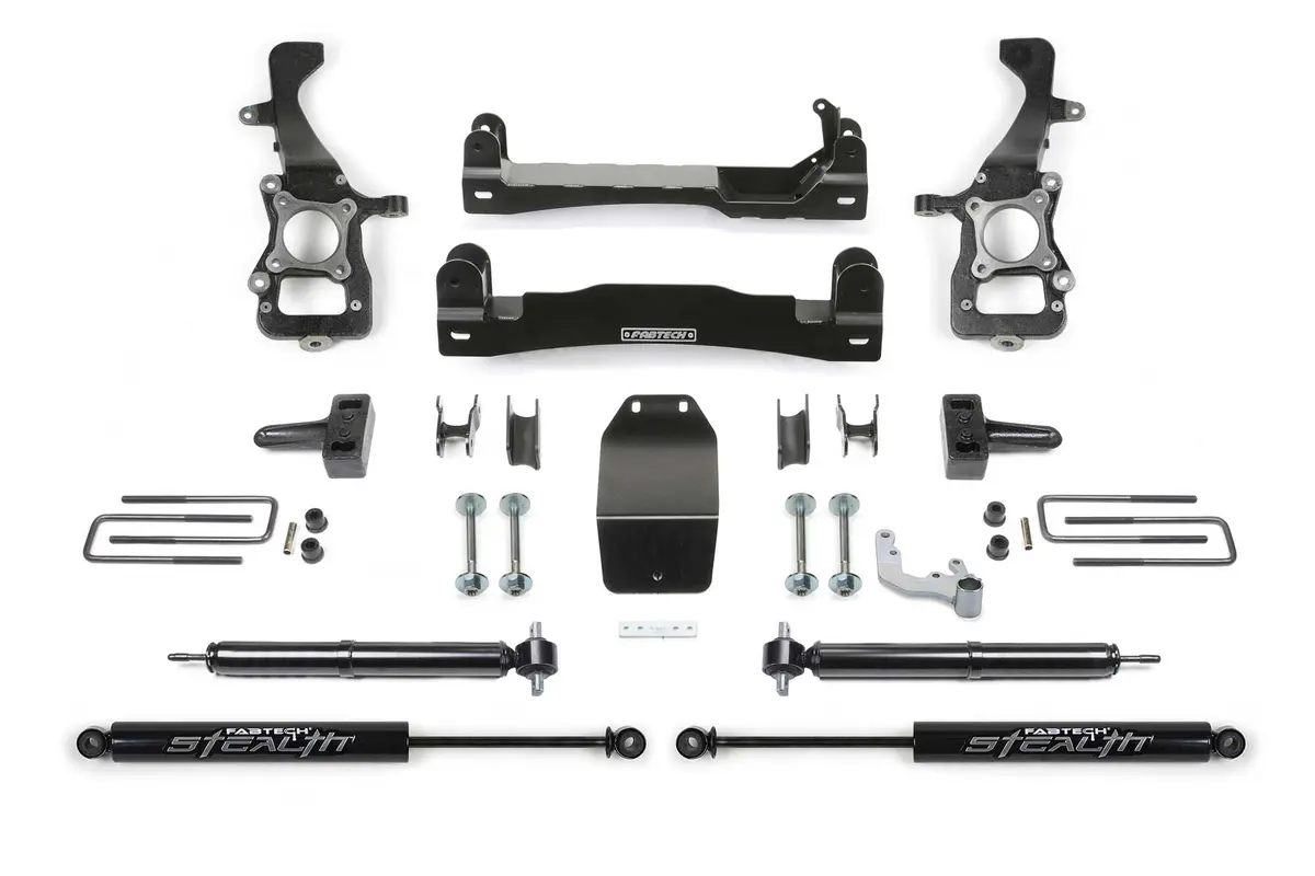 4" Basic Sys W/ Rr Stealth 2021 Ford F150 4Wd. 1