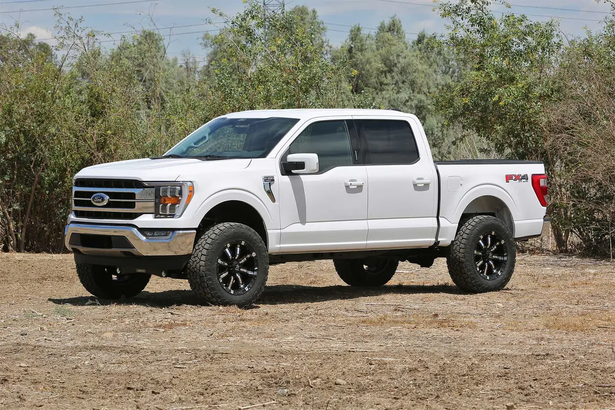 4" Perf Sys W/ Dlss 2.5 C/O & Rr Dlss 2021 Ford F150 4Wd. 2