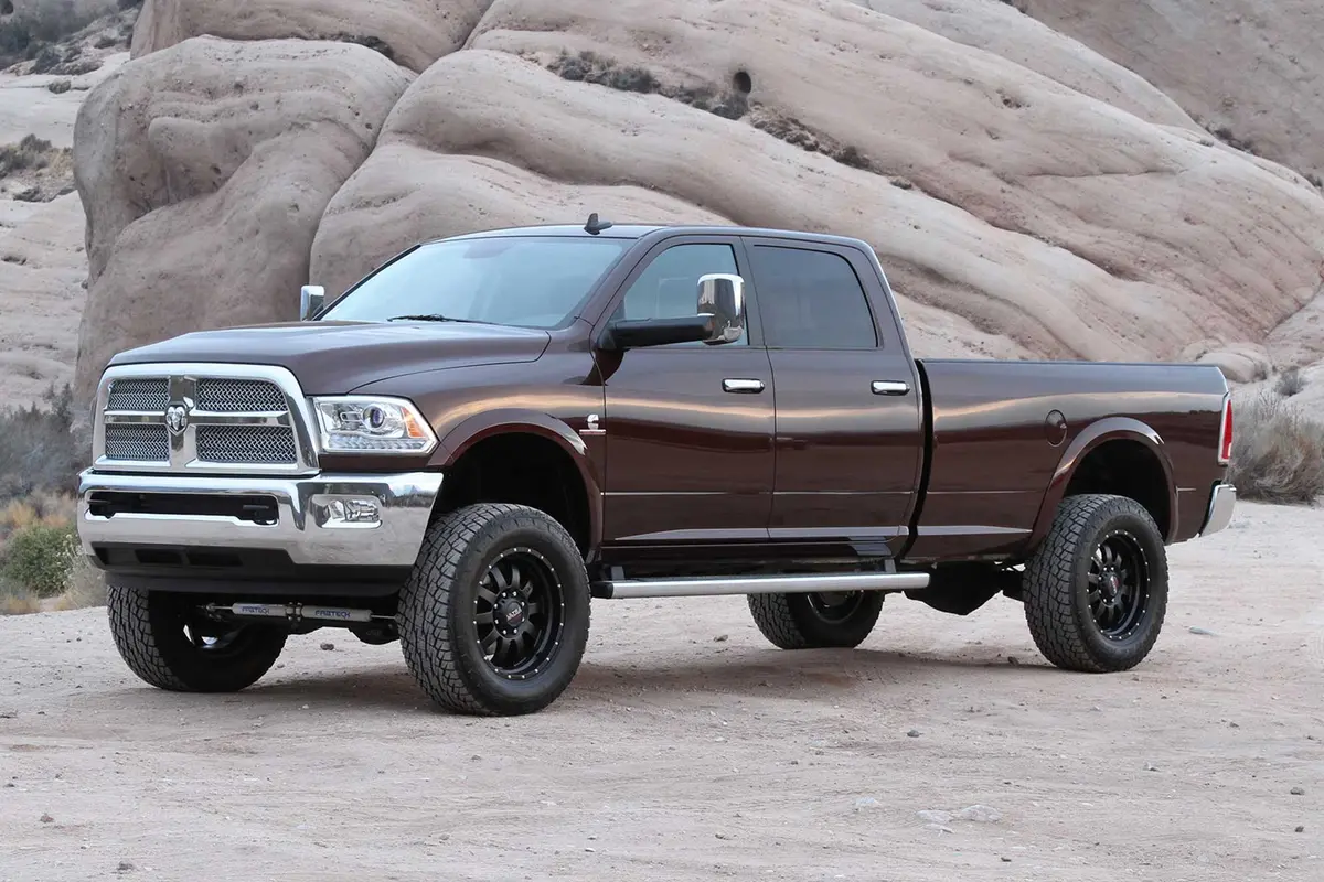 5" Radius Arm Kit W/2.25 Dlss 2013-18 Ram 3500 4Wd. 2