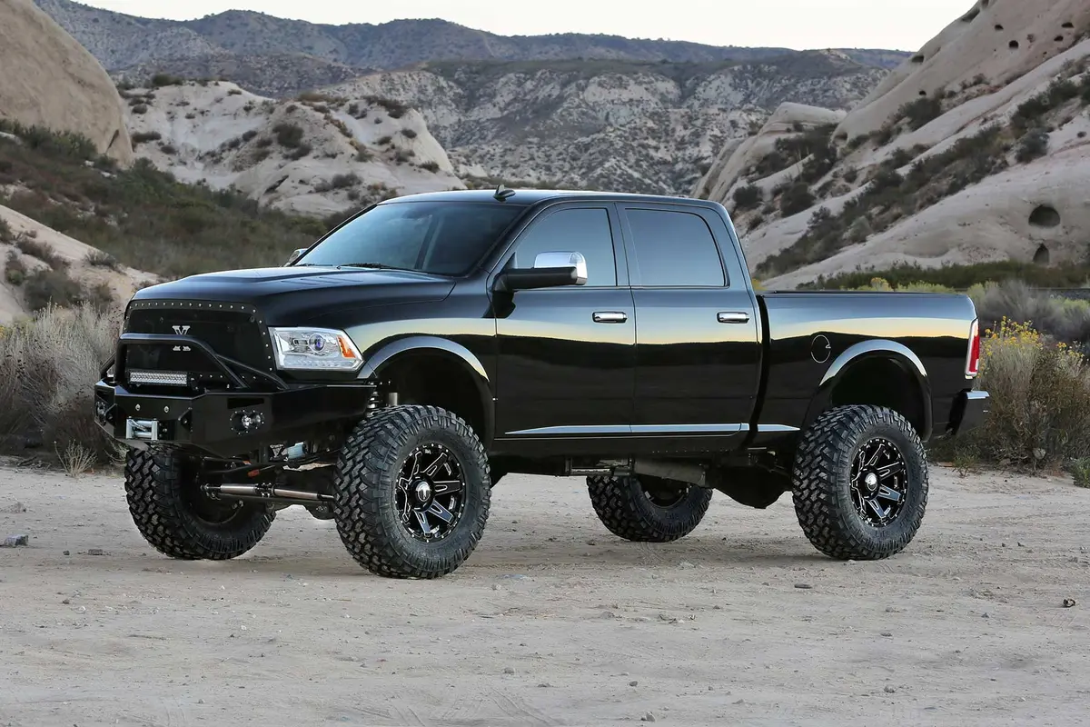 7" Radius Arm Kit W/2.25 Dlss 2013-18 Ram 3500 4Wd. 2