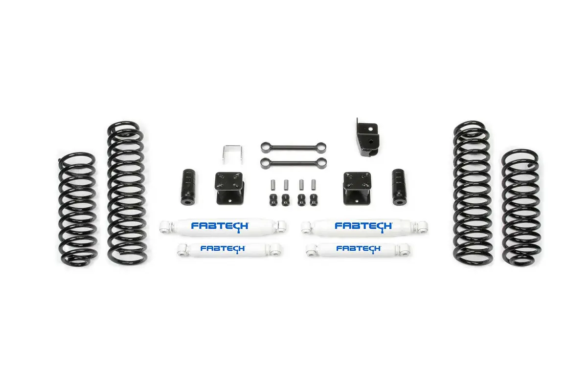 3" Sport System W/ Perf Shks 2007-18 Jeep Jk 2-Door. 1