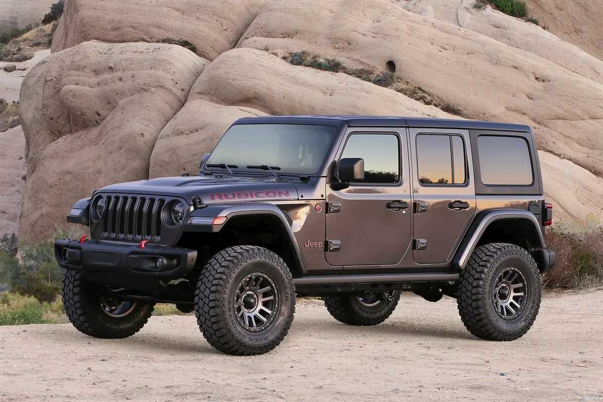 K4117m - 3" Trail W/ Stealth 2018-22 Jeep Jl 4Wd 4-Door. 2