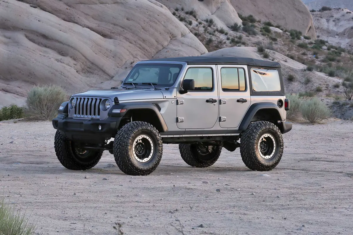 K4140dl - 5" Trail W/ Dl Shks 2018-22 Jeep Jl 4Wd 4-Door. 2