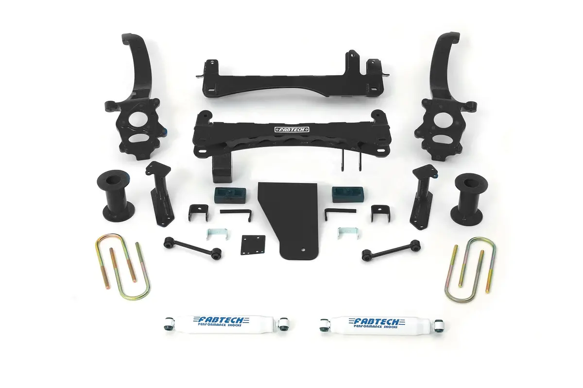 K6008  -  6" Basic Sys W/Perf Shks 2014-17 Nissan Titan 4Wd. 1