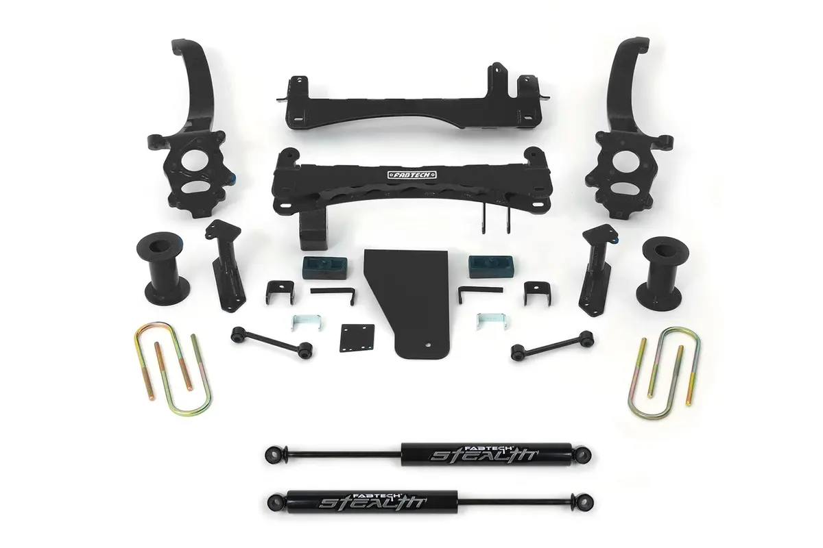 K6008m  -  6" Basic Sys W/Stealth 2014-17 Nissan Titan 4Wd. 1