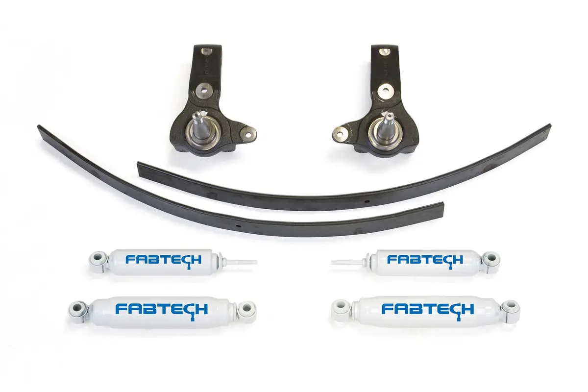 3" Spindle Sys W/Perf Shks 95.5-04 Toy Tacoma 5 Lug 2Wd. 1