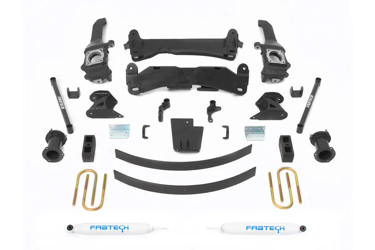 K7019  -  6" Basic Sys W/Perf Shks 05-14 Toyota Tacoma 4Wd/ 2Wd 6 Lug Models Only. 1