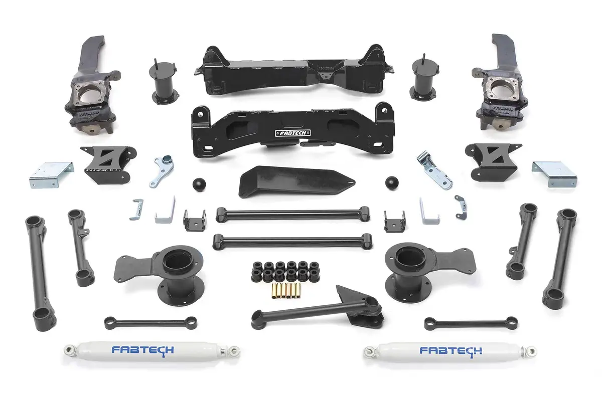 K7024  -  6" Basic Sys W/Perf Shks 2010-13 Toyota Fj 4Wd. 1
