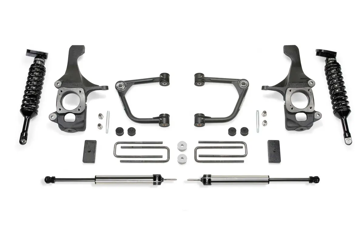 K7029dl - 4" Uca Kit W/Uniballs & Dlss Shocks 07-15 Toyota Tundra 2Wd/4Wd. 1