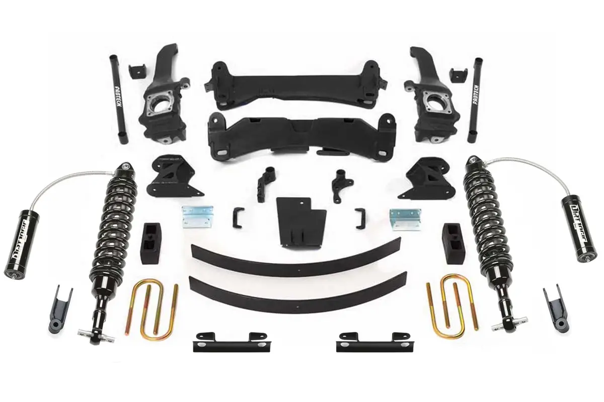 K7042dl  -  6" Perf Sys W/Dlss 2.5C/O Resi 2015 Toyota Tacoma 4Wd/2Wd 6 Lug Models Only. 1
