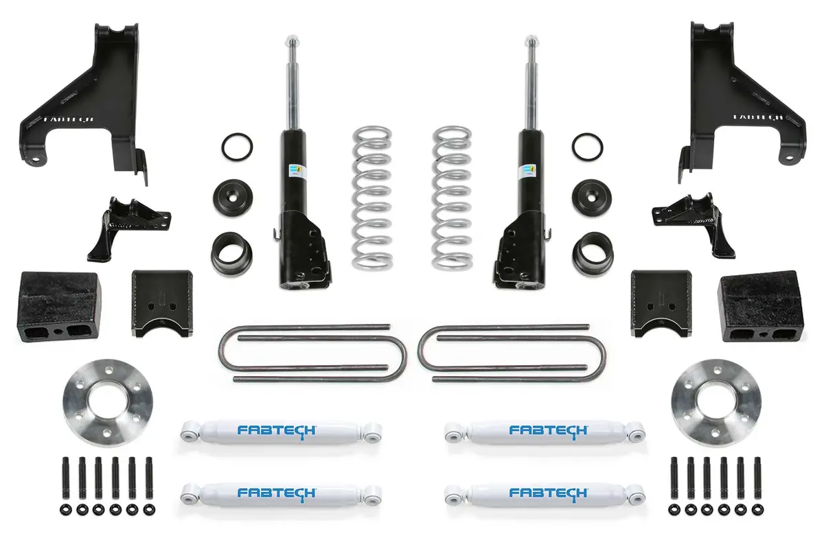 K9003 - 1.5" Coil Assist Kit W/ B4 Bilstein & Aux Perf Shock Kit 2015-21 Sprinter 2500 4 1