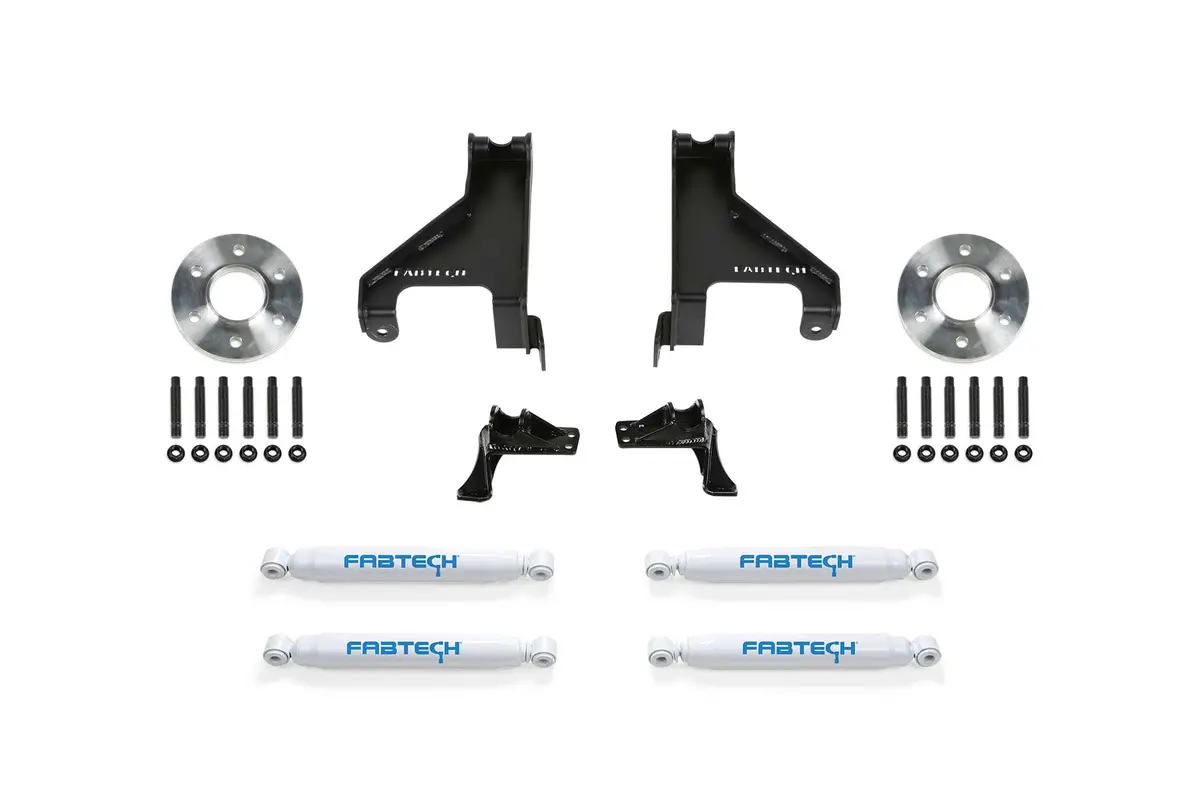 K9005  -  Aux Shock Kit With Perf Shks 2015-21 Sprinter 2500 4Wd. 1