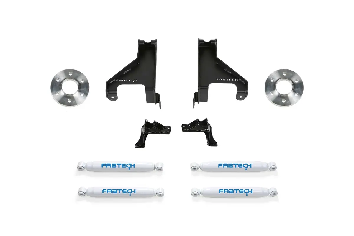 Aux Shock Kit With Perf Shks 2015-21 Sprinter 3500 4Wd. 1