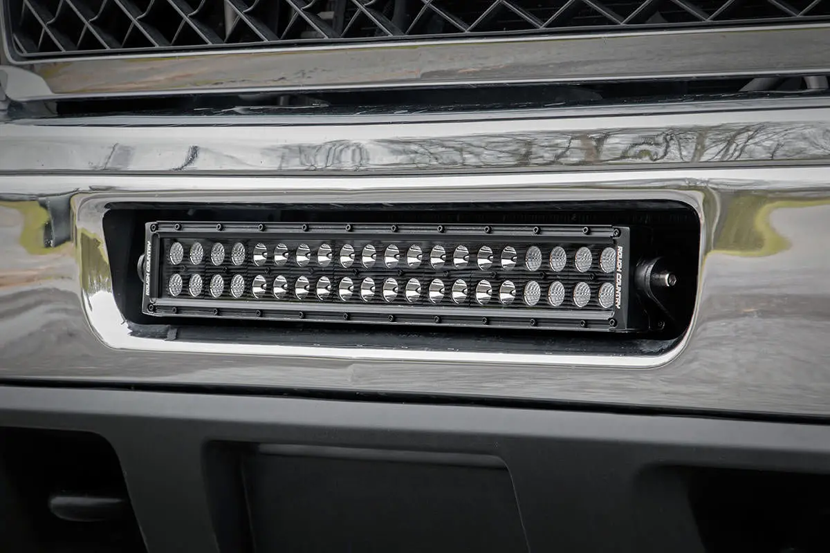 70522  -  Led Light Mount - Bumper - 20" - Chevy Silverado 2500 Hd 4Wd (2011-2014) 1