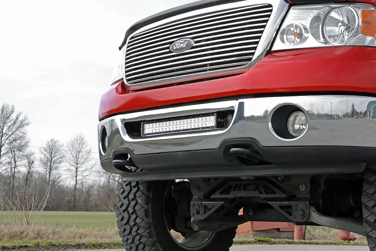 70527  -  Led Light Mount - Bumper - 20" - Ford F-150 2Wd/4Wd (2006-2008) 1