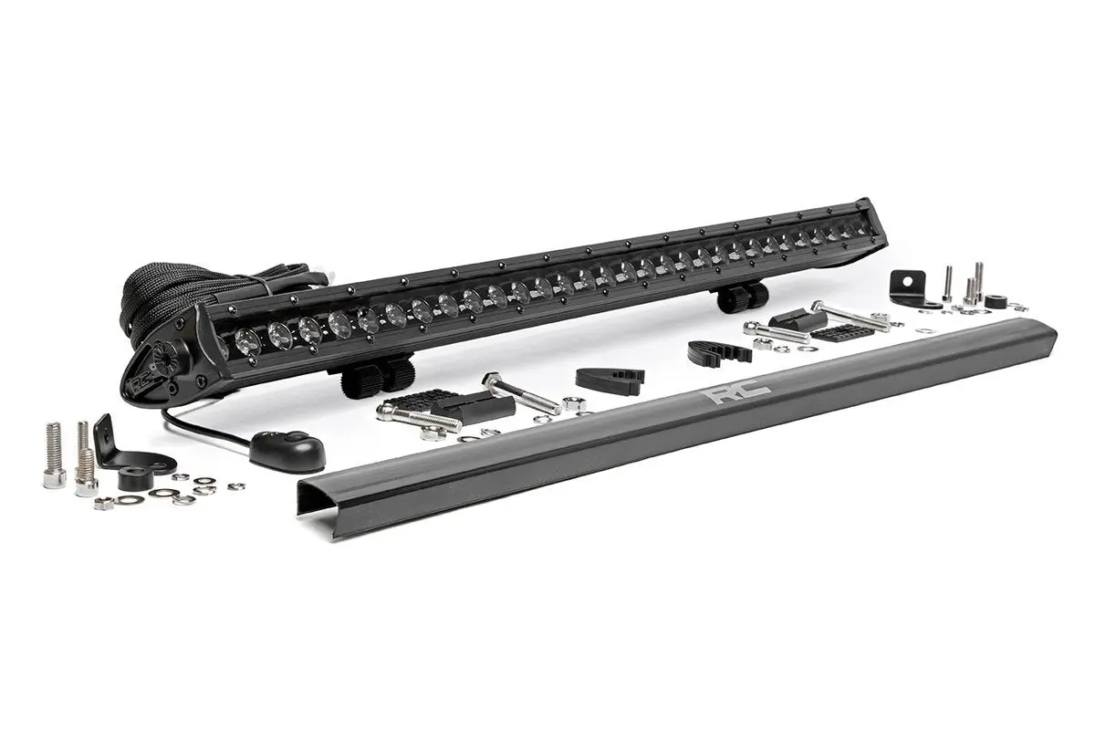 70730Bl  -  30 Inch Black Series Led Light Bar - Single Row 1