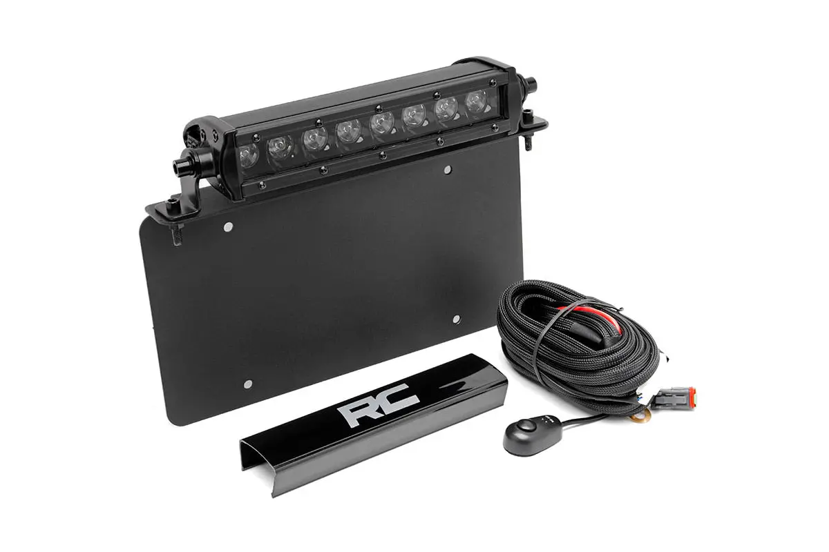 70183 - Led Light Kit - License Plate Mount - 8" Single Row Black Series 2
