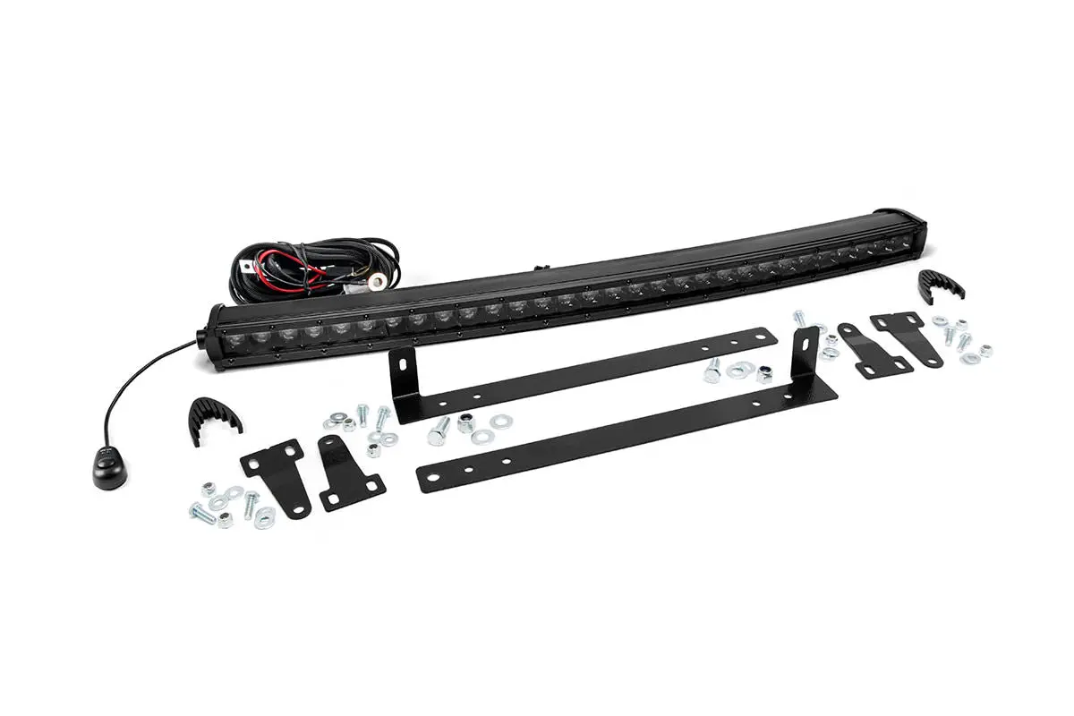 70661  -  Led Light Kit - Grille Mount - 30" Black Single Row - Ford F-150 (09-14) 1