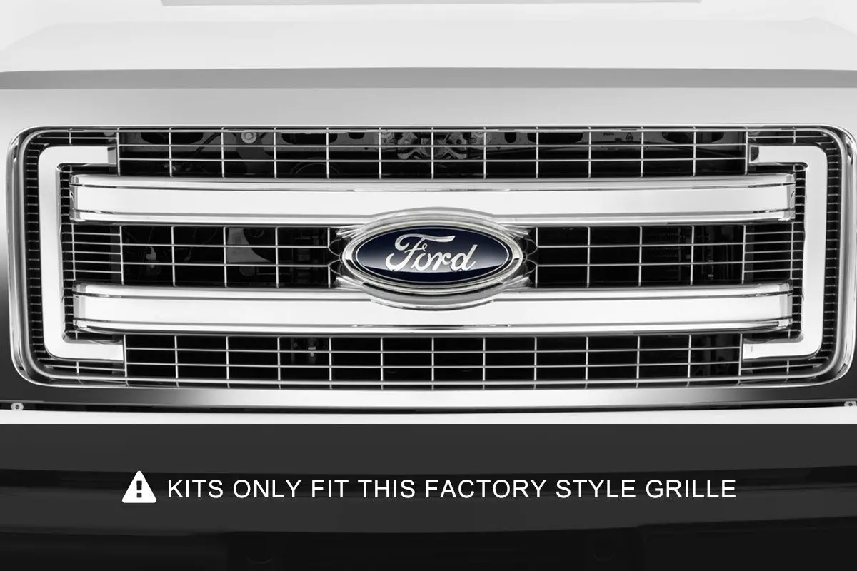 70659 - Led Light Kit - Grille Mount - 30" Chrome Single Row - Ford F-150 (09-14) 2