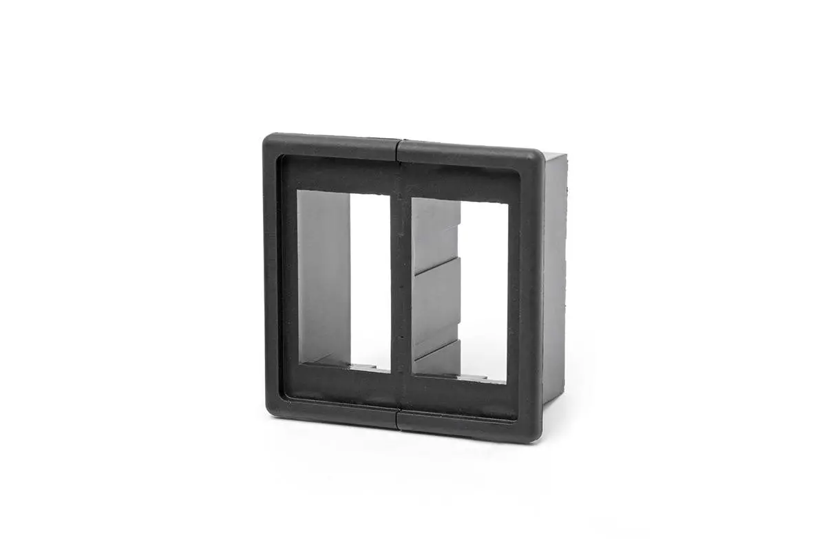709B-2  -  Auxiliary Switch Bezel - Dual 1
