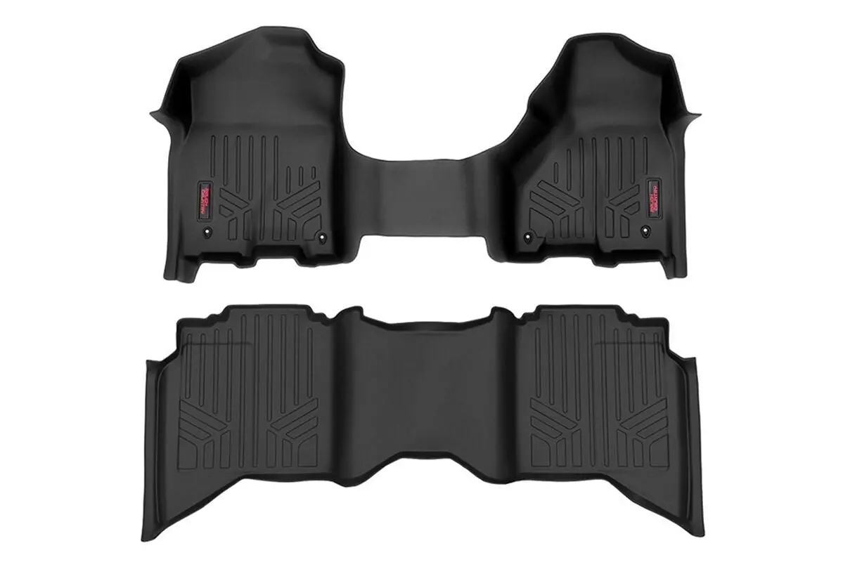 M-31313  -  Floor Mats - Fr & Rr - Crew/Mega Cab - Ram 1500 2Wd/4Wd (2012-2018 & Classic) 1