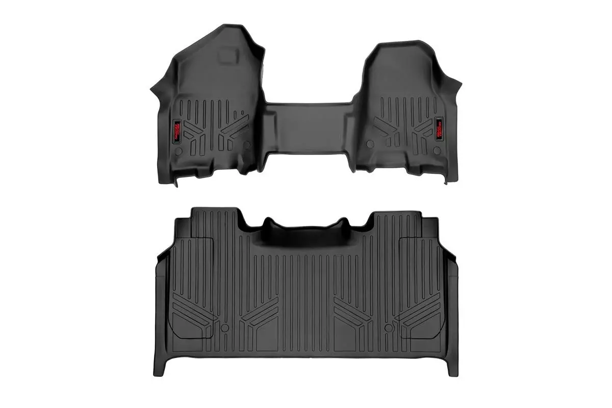 M-31420  -  Floor Mats - Fr Ov Hump - Rr Storage- Crew - Ram 1500 (19-23)/1500 Trx (21-23) 1
