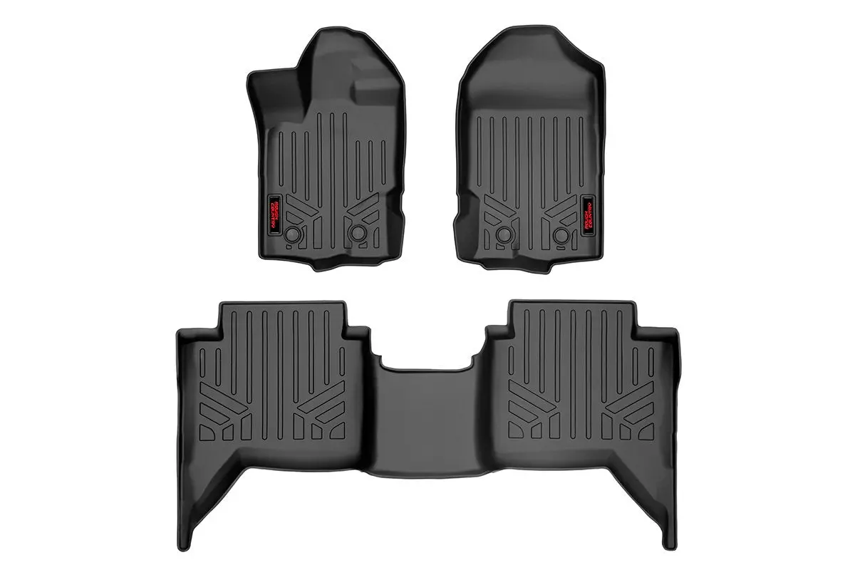 M-51002  -  Floor Mats - Fr & Rr - Ford Ranger 2Wd/4Wd (2019-2023) 1