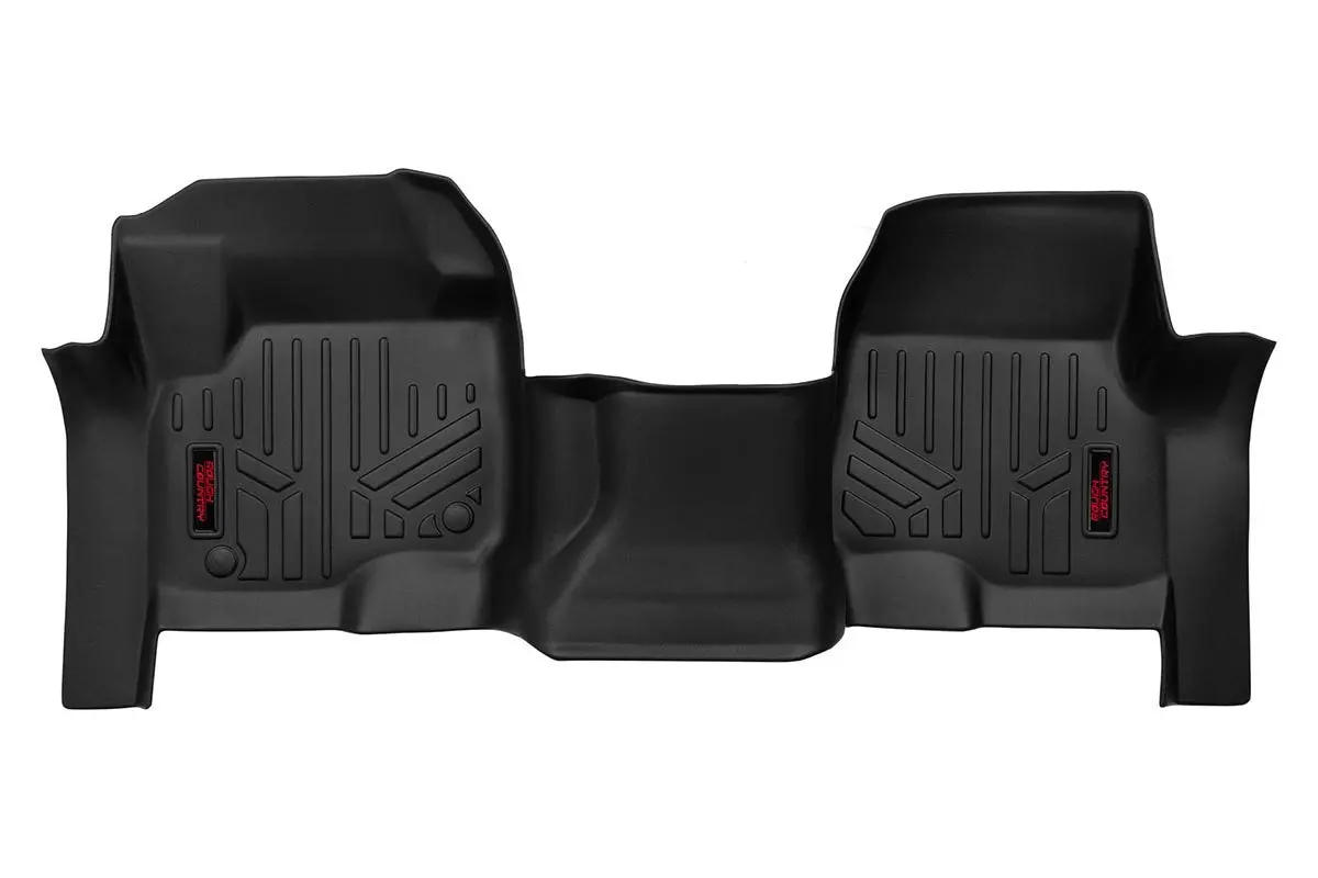 M-5117 - Floor Mats - Front - Over Hump - Ford F-250/F-350 Super Duty 2Wd/4Wd (17-25) 1