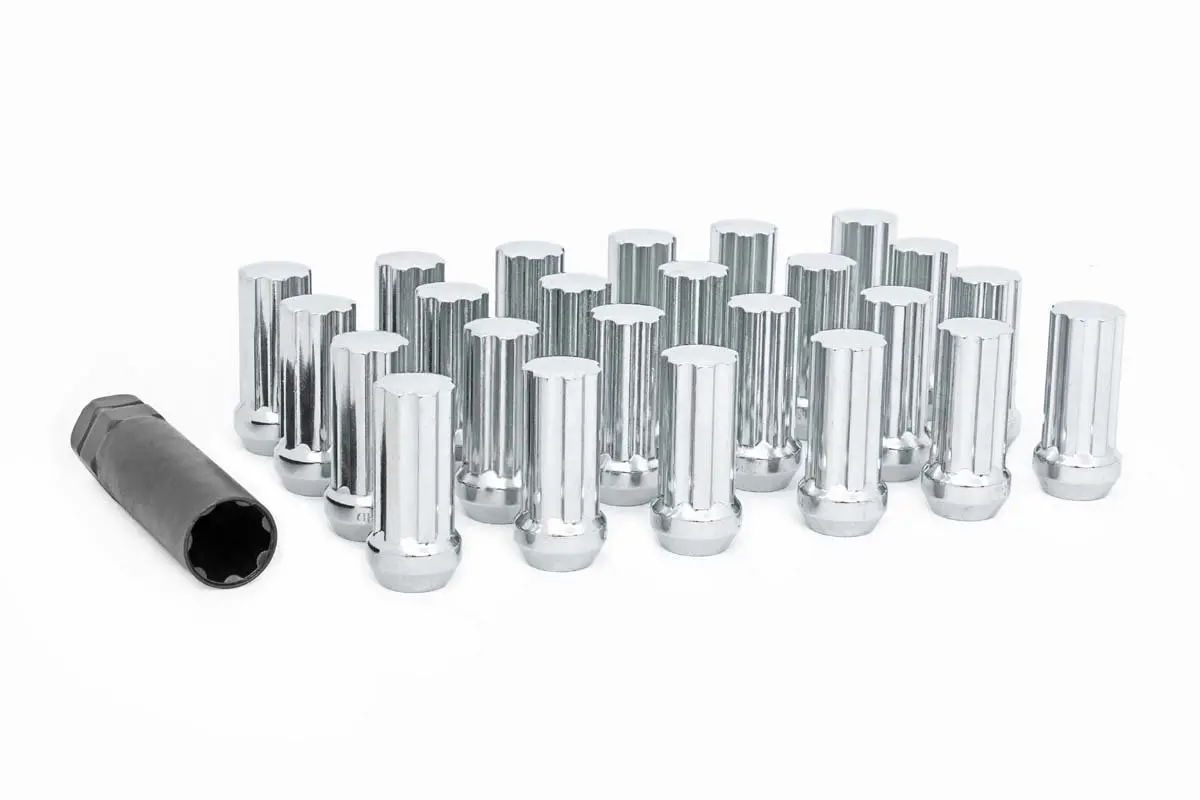 142024Ch - M14 X 2.0 Lug Nut Set Of 24 - Chrome 1
