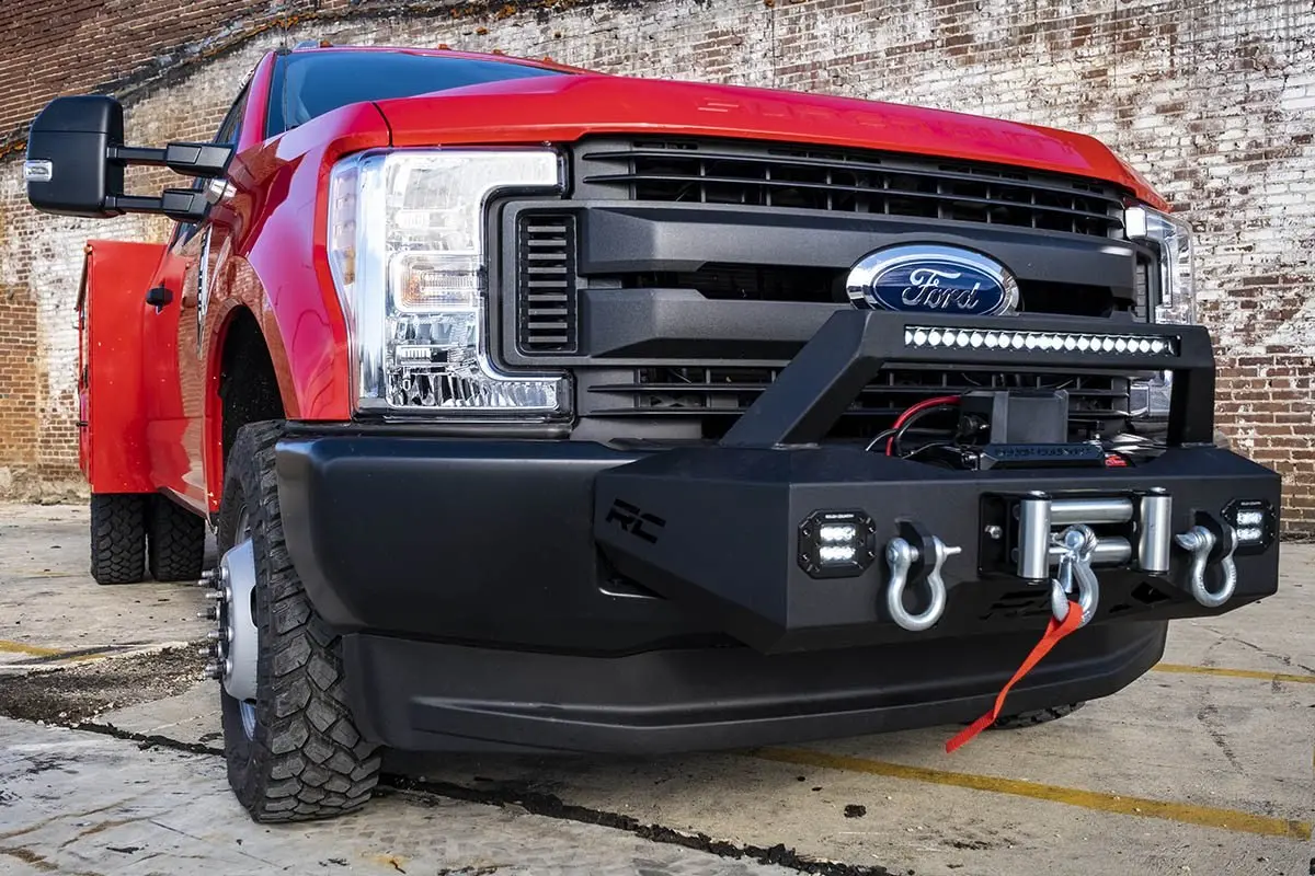 51004  -  Exo Winch Mount Kit - Ford F-250/F-350 Super Duty 2Wd/4Wd (2017-2020) 1