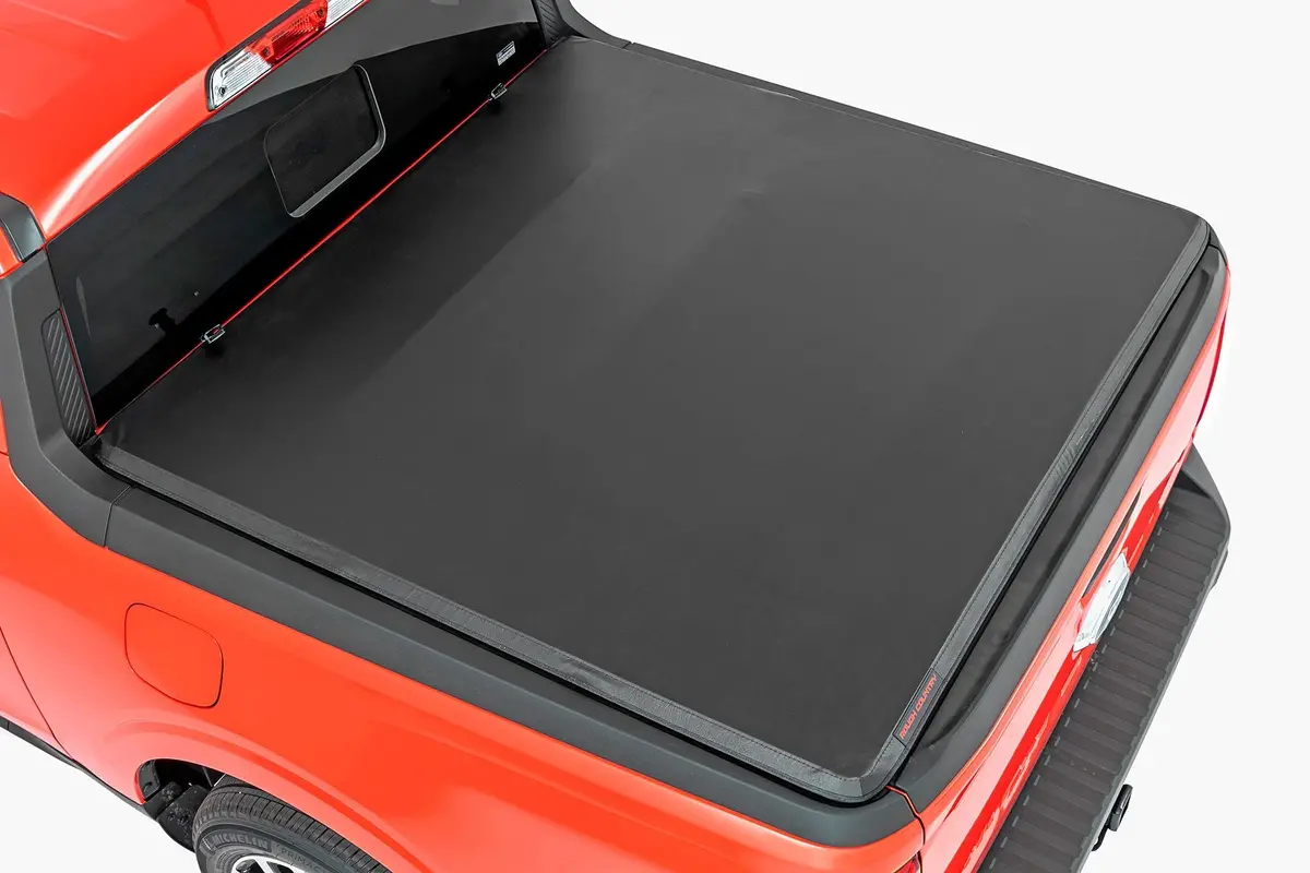 41534600A  -  Soft Tri-Fold Bed Cover - 4'6" Bed - Ford Maverick 2Wd/4Wd (2022-2025) 1