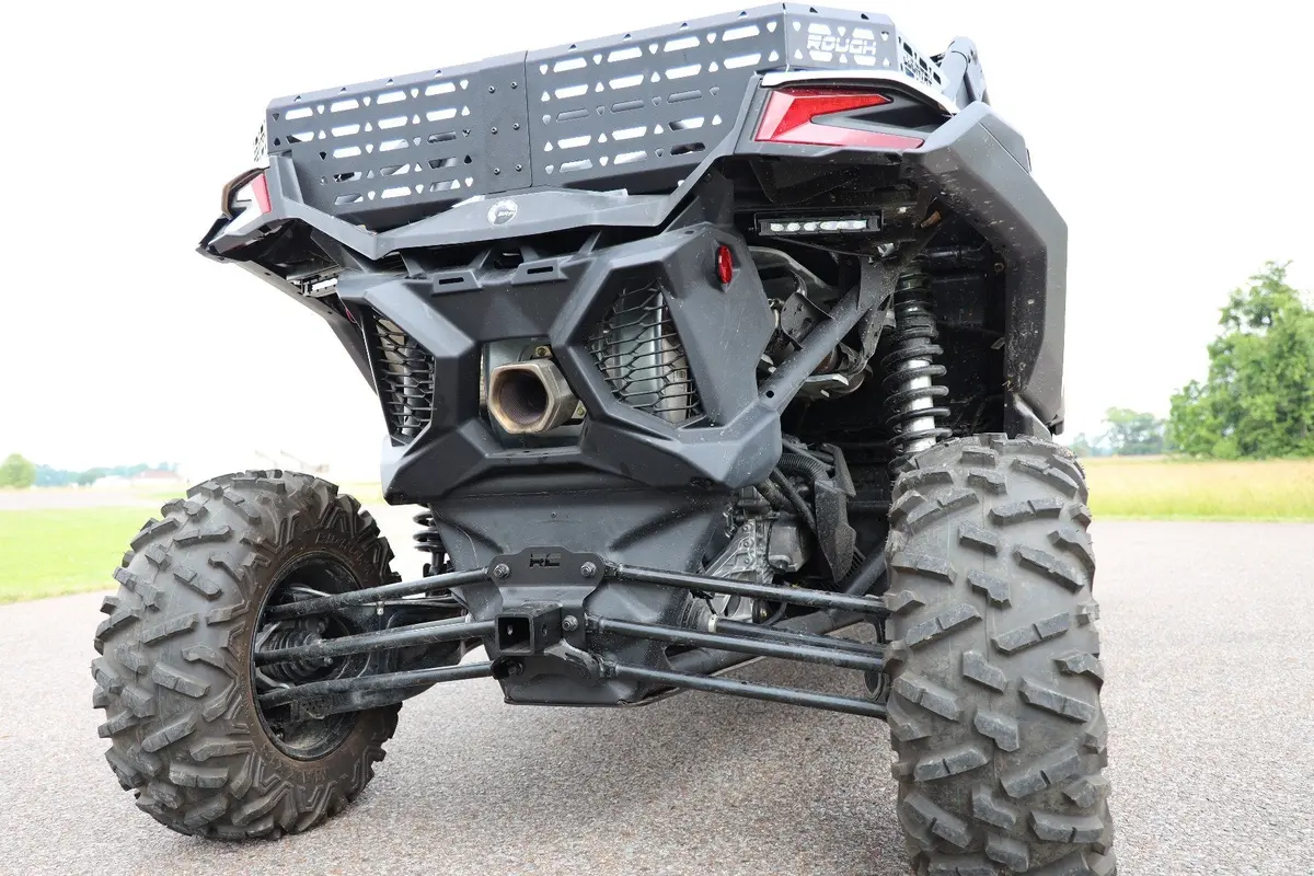 97026 - Led Light Kit - Tail Light Mount - 6" Black Slimline Pair - Can-Am Maverick X3 2