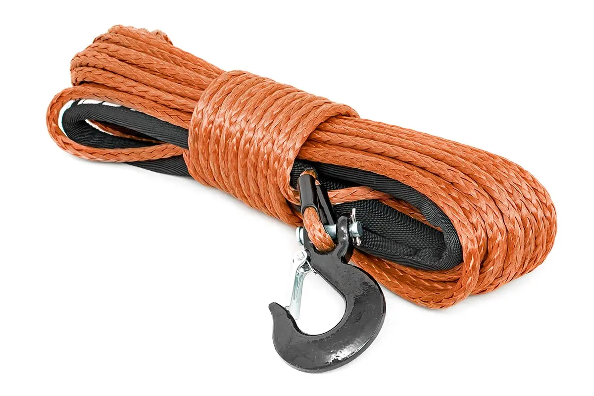 Rs111  -  Synthetic Rope - 3/8 Inch - 85 Ft - Orange 1