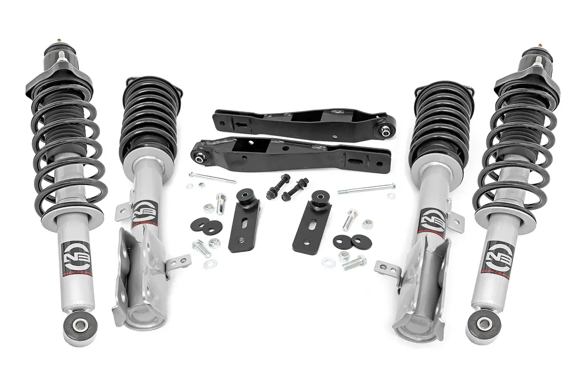 66532  -  2 Inch Lift Kit - N3 Struts - Jeep Compass (07-16)/Patriot (10-17) 1