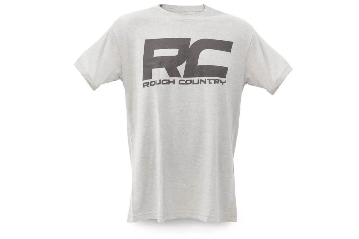 84086Xlg  -  Rough Country T-Shirt - Logo - Grey - Xl 1